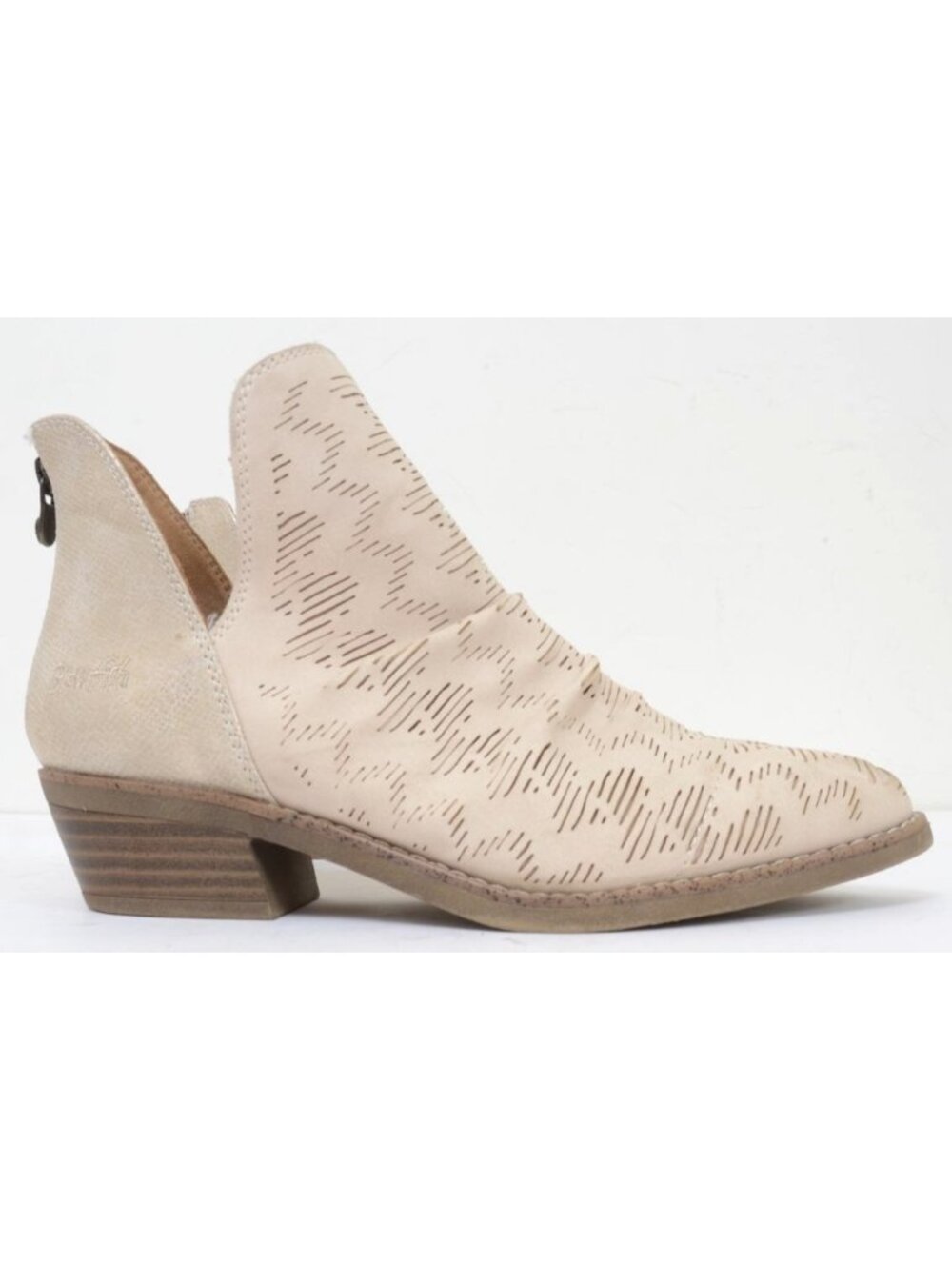 NEW Blowfish Malibu Sean Women's 7 Cutout Back Zip Western Coastal Cowgirl Boot - Picture 2 of 8